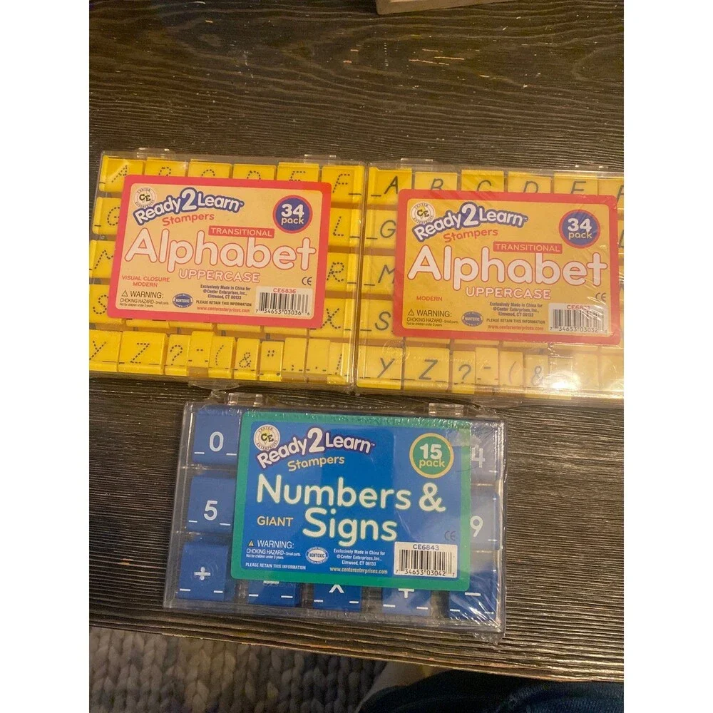 Alphabet and Number stampers